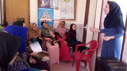 برگزاری کارگاه مهارتهای زندگی در روستای بک پولاد