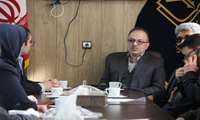 بازدید ریاست  دانشگاه از شبکه بهداشت و درمان راز و جرگلان  